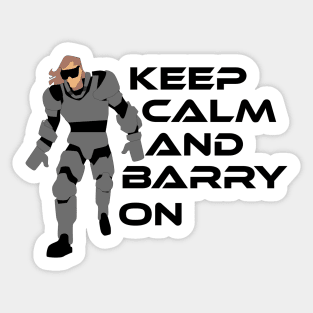 Barry Motivational quote Sticker